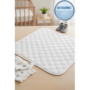 Sıvı Geçirmez Kapitone Bebek Alt Değiştirme Pedi | Alt Açma Bezi