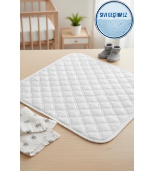 Sıvı Geçirmez Kapitone Bebek Alt Değiştirme Pedi | Alt Açma Bezi