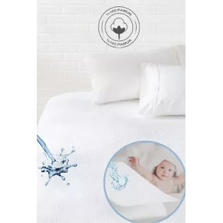 Ladylina Home %100 Pamuklu Sıvı Geçirmez Bebek & Çocuk & Tek & Çift Kişilik Yatak Koruyucu Alezi