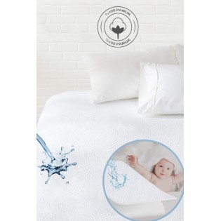 %100 Pamuklu Sıvı Geçirmez Bebek & Çocuk & Tek & Çift Kişilik Yatak Koruyucu Alezi
