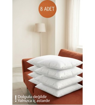 8'li Ekonomik Kırlent Iç Astarı | Kırlent Mitil , Kırlent Şilte , Yastık Kılıfı