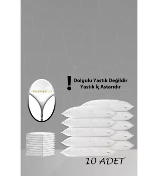 10'lu Beyaz Yastık Iç Astarı